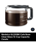 Medelco ‎GL220-BL-4 Carafe - Clear - $13.38 CAD