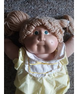 Vintage classic Cabbage patch doll with Blonde hair and green eyes  - $159.95