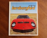 DAMAGED Lamborghini by Jean-Marc Borel 1982 — Nuevo Automobili Ferruccio - $100.00