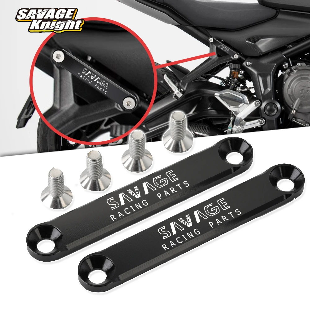 CNC Rear Foot Rest Blan Plates  Trident 660 2020-2022 Motorcycle Accessories Foo - £486.71 GBP