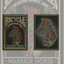 Warrior Horse Deck Bicycle Playing Cards Poker Size USPCC Limited Editio... - $10.88
