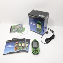 DeLorme Earthmate PN-30 Handheld GPS With Charging Cable &amp; SD Card - Tested - $26.99
