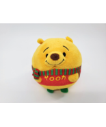 Ty Winnie the Pooh Beanie Ballz Christmas Holiday Ball Disney 5&quot; Plush T... - €8,70 EUR