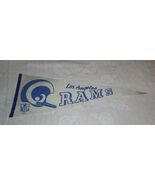 Los Angeles Rams NFL Pennant Banner Flag Vintage 1960&#39;s - $367.17 MXN