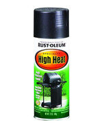 Rust-Oleum High Heat Satin Spray Paint, BBQ Black, 12 Ounce Can - $12.95