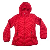 London Fog Womens Lightweight Packable Down Full-Zip Jacket Red Small NO... - £15.81 GBP