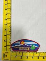 Denver Area Council Colorado council strip BSA Boy Scouts Patch - £11.62 GBP