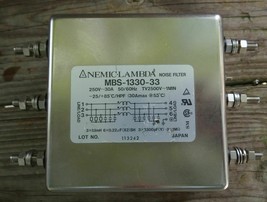 Nemic Lambda Noise Filter MBS-1330-33 250v - 30a 50/60 hz TV 2500V - $29.99