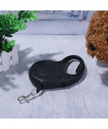 16&#39; Black Retractable Telescopic Nylon Flat Extending Pet Leash  - $9.40
