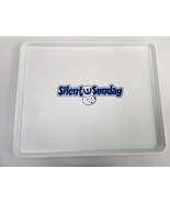 Vintage Silent Sunday Dining Room Original Restaurant Check Tray White 1... - €11,95 EUR