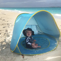 Baby Pop-Up Beach Tent - £37.05 GBP