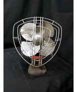 RARE Dominion Art Deco TABLE Or WALL Fan Model 920 Cast Iron SHIELD Shap... - $69.99