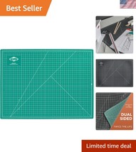Versatile 18x24 Cutting Mat with 5-Layer Self-Healing Surface - Green/Black - $120.99