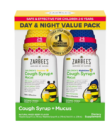 Zarbee&#39;s Children&#39;s Cough Syrup + Mucus Day &amp; Night Value Pack, 2-6 Year... - £46.46 GBP