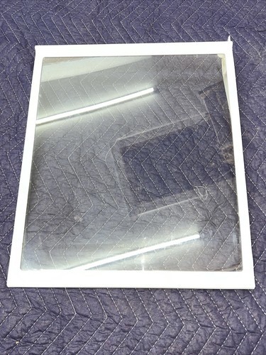 OEM LG REFRIGERATOR SPILL PROTECTOR GLASS SHELF (P/N - MHL640315) - $34.65