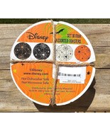 NEW Disney Halloween Mickey Mouse Pumpkin Set of 4 Coasters Spooky Spide... - £14.19 GBP