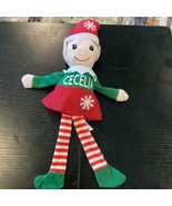 Greenbrier International Christmas Elf Plush 12&quot; - “Cecelia” - £3.71 GBP