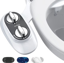 Non-Electric Self-Cleaning Dual Nozzle (Feminine/Bidet Wash) Toilet Bidet-Dark G - £46.12 GBP