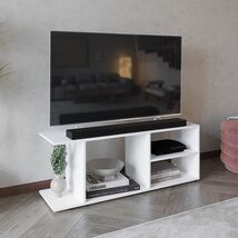 Goodwood Minimalist TV Stand for 65" TVs | 5 Shelves - $128.99