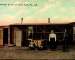 Homesteader Family and Claim Shack North Dakota ND UNP DB Postcard P11 - £32.01 GBP