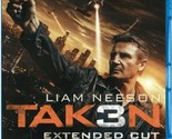 Taken 3 Blu-ray | Extended Cut | Liam Neeson | Region B - $11.64