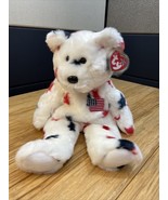 Vintage 2001 Ty Beanie Buddy Glory the Bear  P.V.C. Pellets Errors USA F... - $282.73 MXN