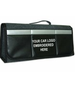 Car Boot Tidy Bag Storage Box Trunk Organiser with custom embroidered ca... - £34.94 GBP
