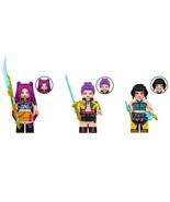 3Pcs KPop Demon Hunters Minifigures Mira Rumi Zoey Assembly Mini Block Figures - $27.75 CAD