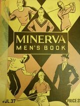 VTG Book Mens Knitted Sweater Knitting Instructions Minerva Book 1934 - $77.22
