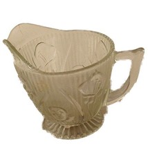 Jeannette Glass &quot;Iris &amp; Herringbone&quot; Creamer Clear Depression Glass - £7.98 GBP