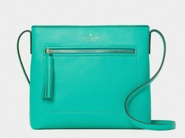 New Kate Spade Chester Street Dessi Crossbody Bag Leather Cilantro - £70.90 GBP