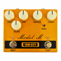 TONE CITY Model M Distortion Preamp Guitar Effect Pedal ✅New - £57.18 GBP