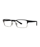 Halfpipe Unisex Eyeglasses - U Rock Frames - Matte Black/Silver 51-16-140 - $172.03 CAD