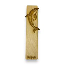 Bookmark - Dolphin - Birch wood - £9.24 GBP