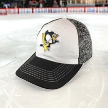 Pittsburgh Penguins SnapBack NHL Ice Hockey Cap Hat Black White - $14.59