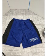 Vtg Orlando Magic XLT Nylon Basketball Shorts NBA Liscensed Black Blue 3... - $129.99