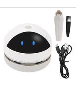 Desk Dust Vacuum Clean Brush USB Charging Home Office Table Sweeper Desk... - €22,93 EUR