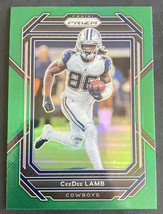 2022 Panini Prizm CeeDee Lamb Green Prizm #79 Dallas Cowboys NFL - £6.14 GBP