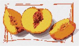 Pepita Needlepoint Canvas: Peach Cut Up, 10&quot; x 6&quot; - $50.00+