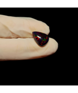10X13 MM Black Opal Cabochon, Natural Black Opal Loose Stone For Jewelry... - $66.99