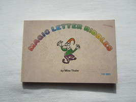 1974 Magic Letter Riddles - Mike Thaler p/b book, stated 1st print - £4.04 GBP