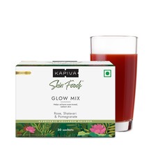 Kapiva Skin Foods Glow Mix Ayurvedic Supplement 30 sachets - £23.67 GBP