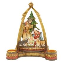 Joseph Studios Nativity with Arch Christmas Advent Candleholder (no Cand... - $39.58