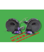 2009-2017 vw cc pair high low pitch note tone signal horn horns set OEM - $1,106.47 MXN
