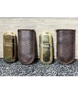 Pair of Vintage Marlboro Brass No. 6 Lighters w/ Pouches - $472.95 MXN