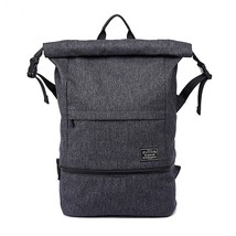 New Men&#39;s 18&quot; 19 Inch Laptop Backpack multifunctional waterproof canvas backpack - £44.73 GBP