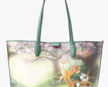 Kate Spade Disney X Bambi Large Tote + Pouch Italian Coated Canvas K8803... - $138.59