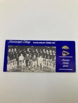 1980-1981 Mississippi College Basketball Choctaw Media Guide - £14.92 GBP