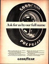 Vintage 60s GOODYEAR Tires Ad 1969 Original Magazine Print Ad 8x11 nosta... - $26.92