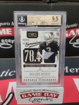 2010 National Treasures Daryle Lamonica Game Used Patch /50 Bgs 9.5 - £89.15 GBP